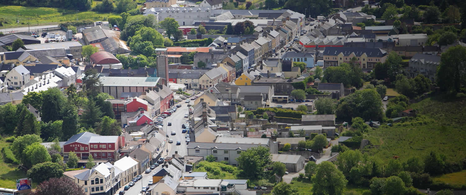 Ballinamore Town aeriel